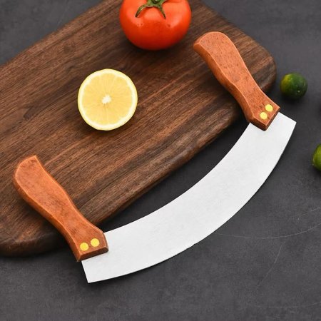 فرامة ملوخية يدوي يد خشب