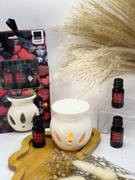 مبخرة برسلان + زيت عطري